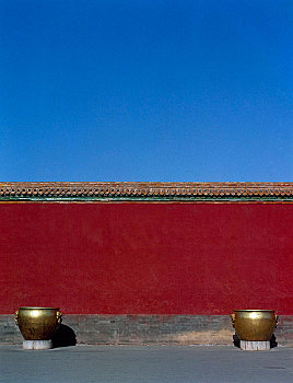 铜,桶,宫殿,纯,故宫,北京