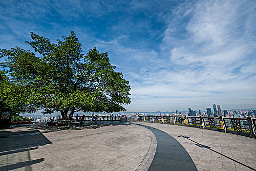 2018年重庆市南岸区南山一棵树风景区观景台