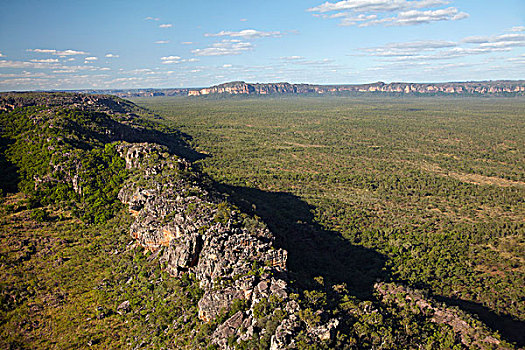 卡卡杜国家公园,北领地州,澳大利亚,俯视