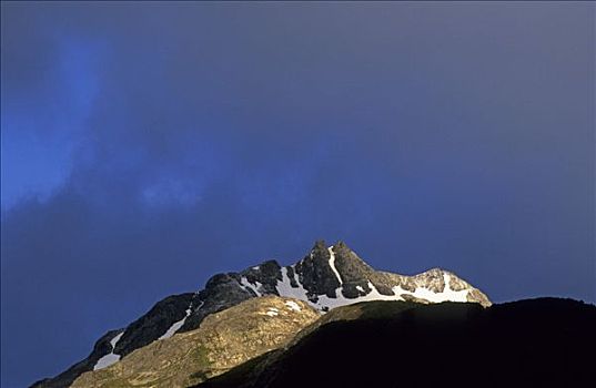 特别,开灯,山,托雷德裴恩国家公园,智利