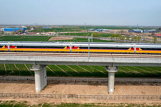 一带一路,印尼雅万高铁综合检测车,在济郑高铁河南段首跑
