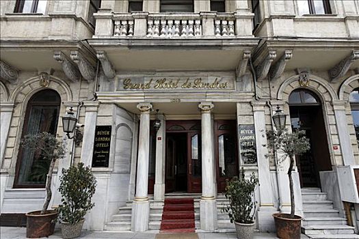 大酒店,历史,建筑,伊斯坦布尔,土耳其