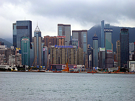 香港,建筑,都市,高楼大厦,繁华,维多利亚海湾,4