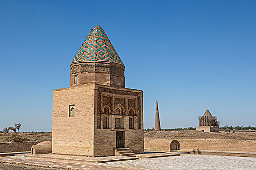 土库曼斯坦,考古,场所,陵墓,尖塔