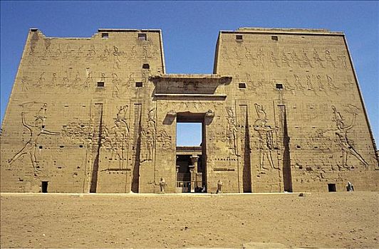 寺庙,遗址,埃及,北非