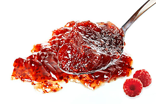 树莓酱,勺子