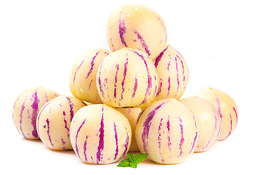 白底上的人参果