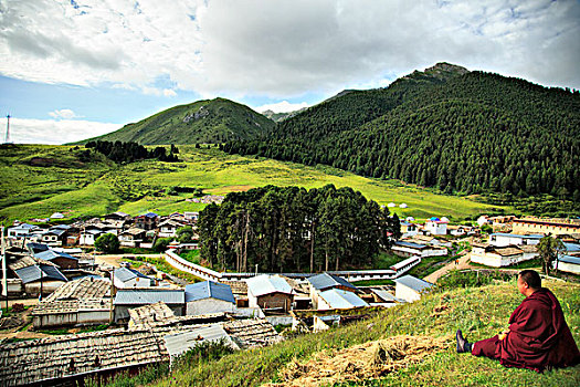 甘南郎木寺