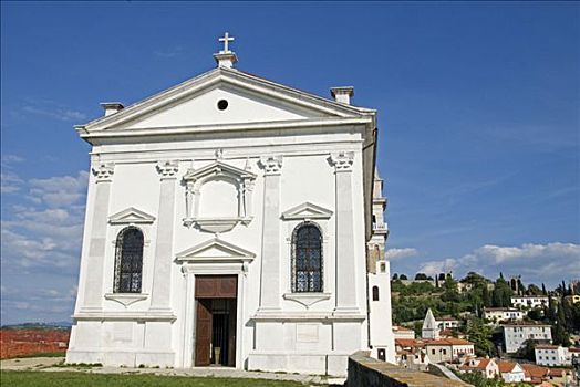 小教堂,伊斯特利亚,斯洛文尼亚,欧洲