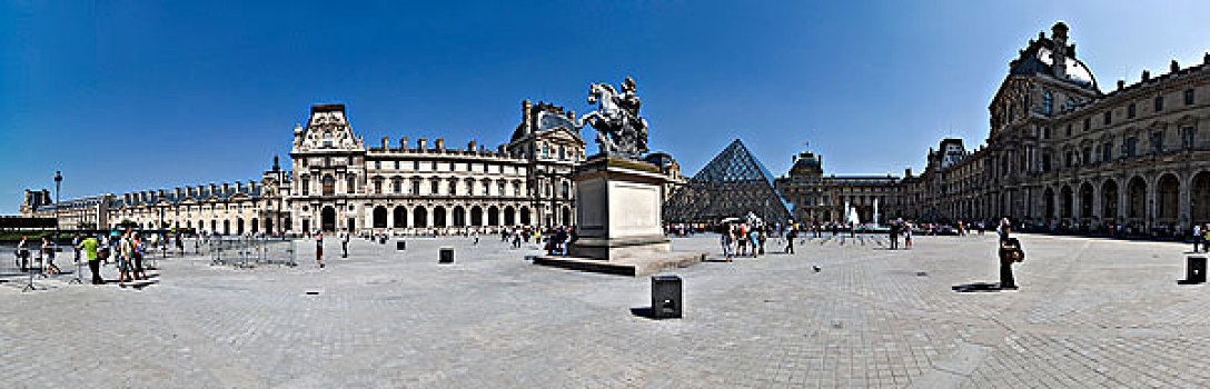 卢浮宫,巴黎,法国,欧洲