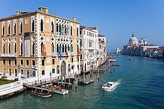 船,小船,大运河,威尼斯,威尼托,意大利