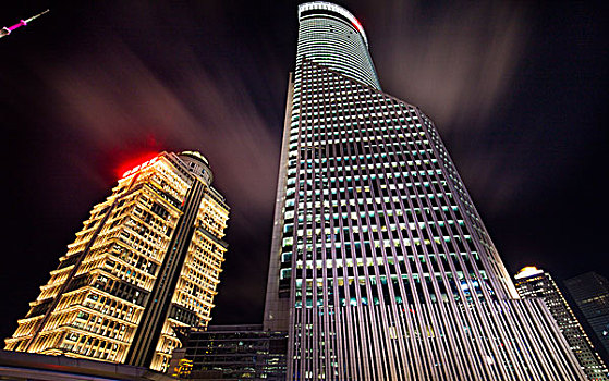 上海陆家嘴夜景