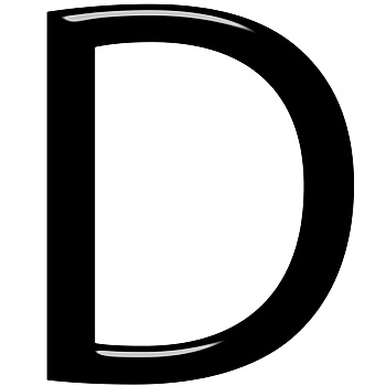 字母d