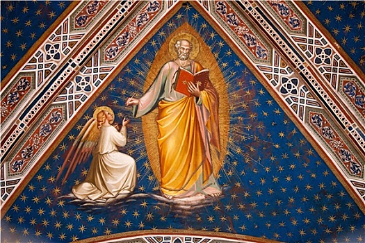 壁画,佛罗伦萨,教堂,蒙特卡罗