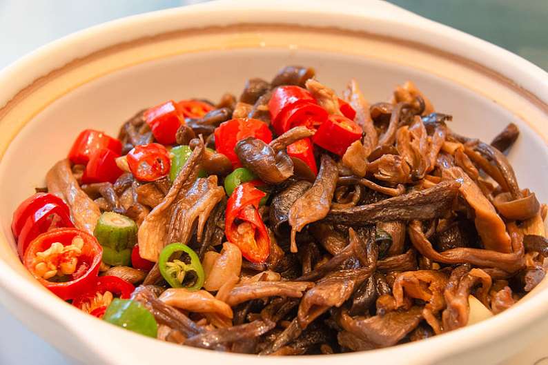 花肉爆鹿茸菌图片_花肉爆鹿茸菌高清图片_全景视觉