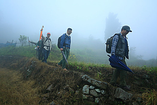 山路,登山,驴友,爬山