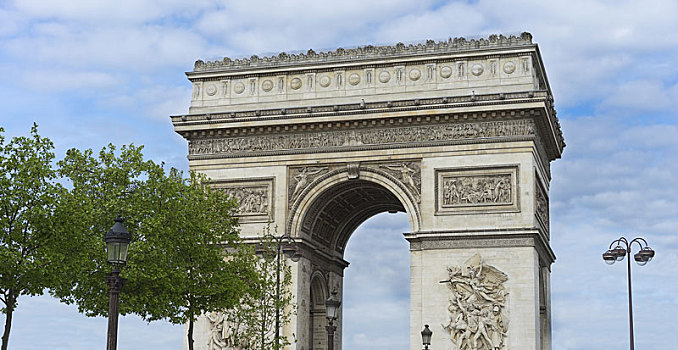 拱形,纪念建筑,巴黎