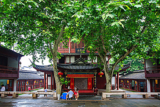 江苏,南京,夫子庙,游客,牌楼