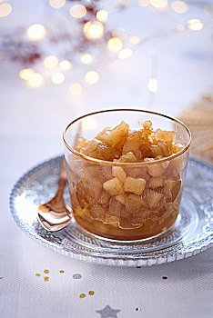 调味,蜜饯苹果,圣诞节