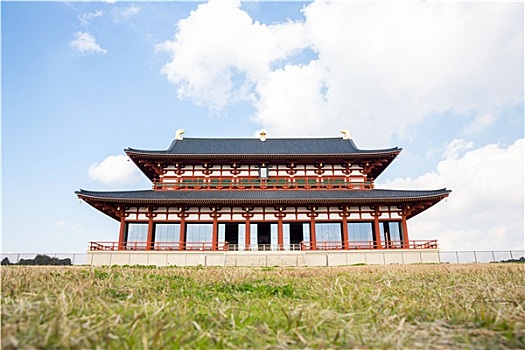 宫殿,奈良,日本