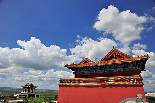 内蒙古,塔尔,林寺,图片