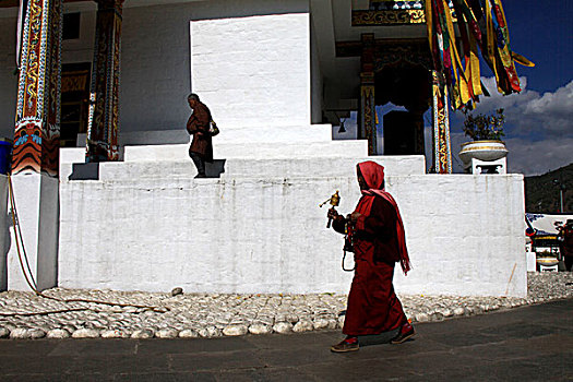 不丹转塔