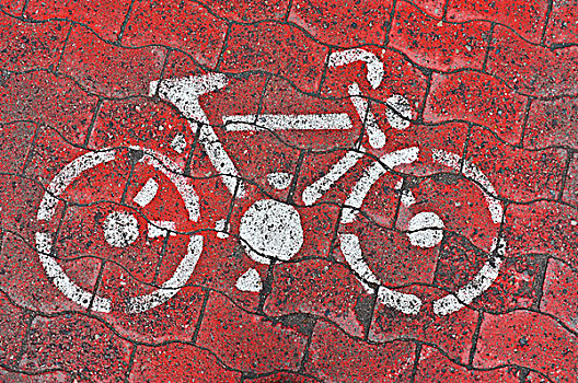 自行车,象形图,自行车道