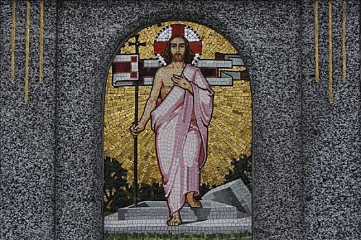 艺术工作,基督教,墓碑,德国