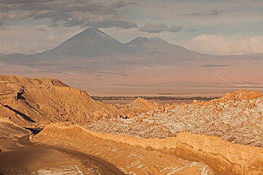 智利,阿塔卡马沙漠,佩特罗,恰卡布科,火山