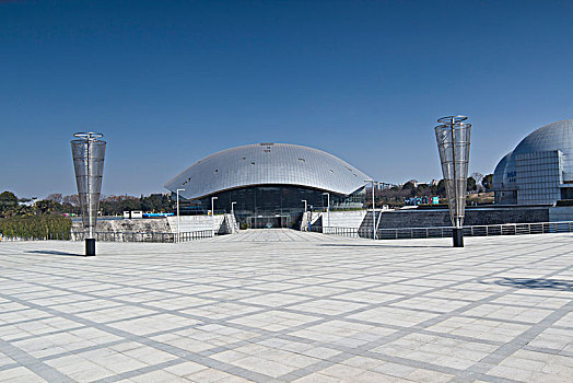 江苏省南京市科技馆建筑景观