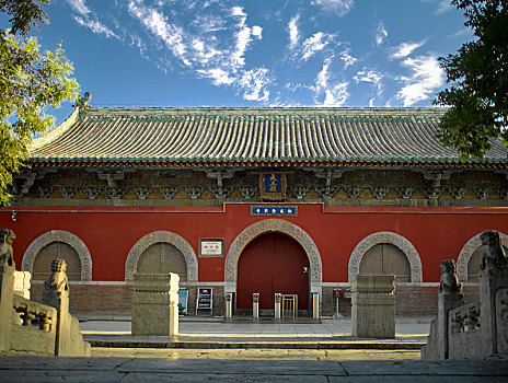隆兴寺藏经楼河北省石家庄市正定县古城河北省石家庄市正定县古城河北