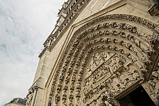 巴黎圣母院,格特建筑,雕塑