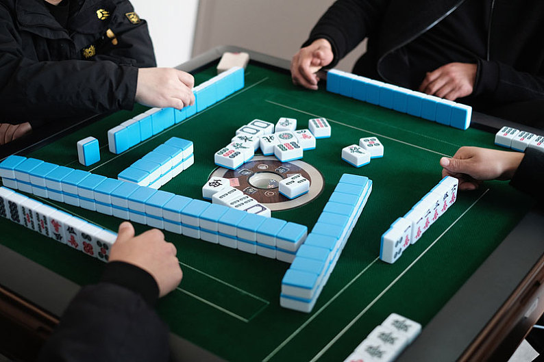 打麻将图片_打麻将高清图片_全景视觉