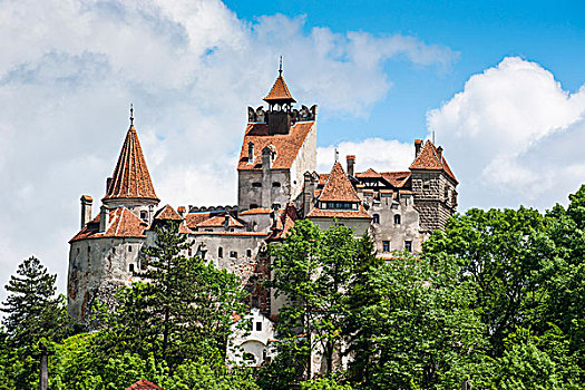 麸,城堡,特兰西瓦尼亚,罗马尼亚,欧洲