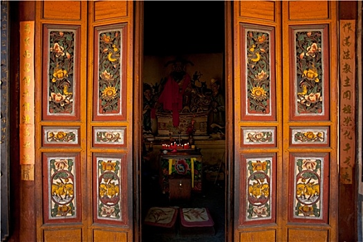 中国寺庙,门,圣坛