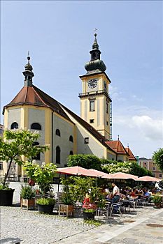 教区教堂,教区,林茨,上奥地利州,欧洲
