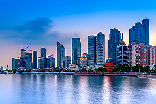 青岛风光夜景