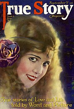 封面,故事,杂志,20世纪20年代