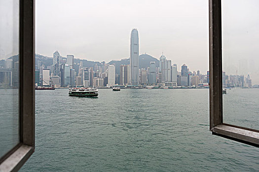香港维多利亚港海景