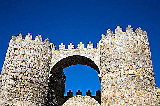 城堡,大门,西班牙,2007年