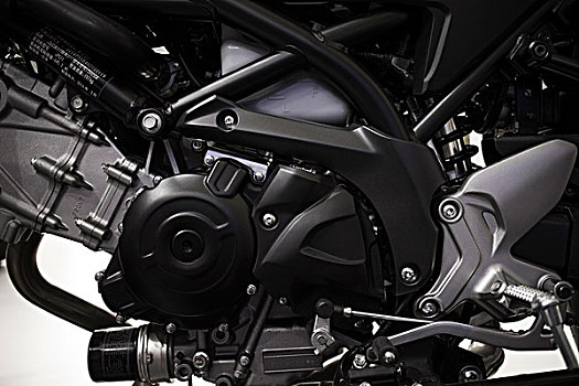 摩托车发动机金属结构