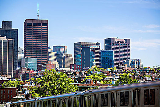 波士顿,桥,马萨诸塞,美国