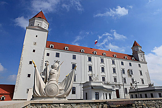 布拉迪斯拉瓦,城堡,斯洛伐克,共和国,欧洲