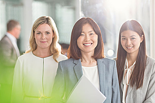 頭像,自信,職業女性,辦公室