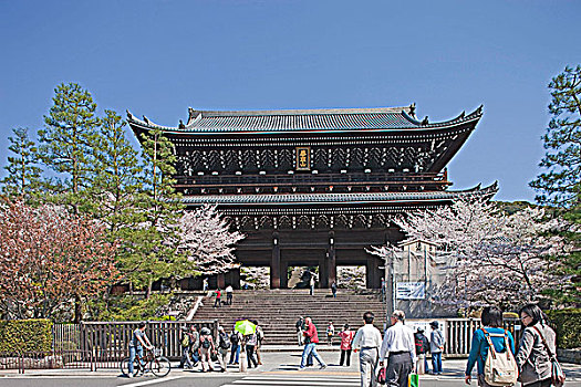 大门,东山,京都,日本