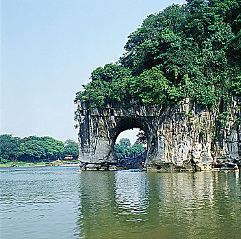 桂林山水象鼻山