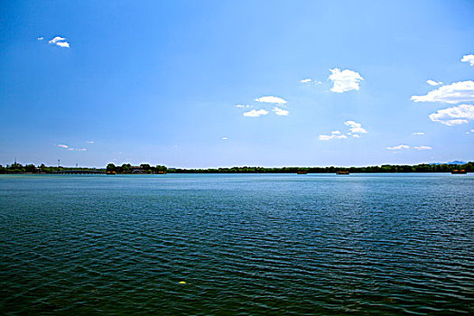 平静的昆明湖