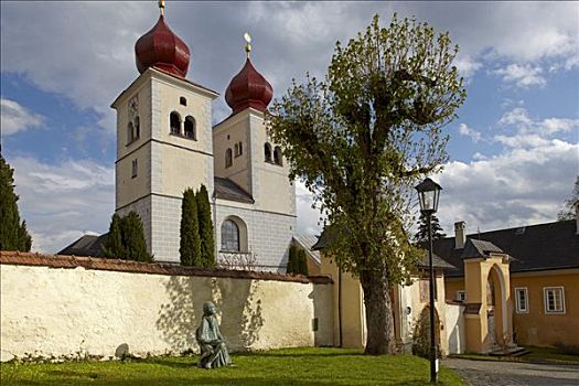 教区,教区教堂,卡林西亚,奥地利,欧洲