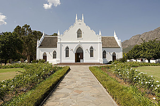 南非,西海角,法国角,教堂