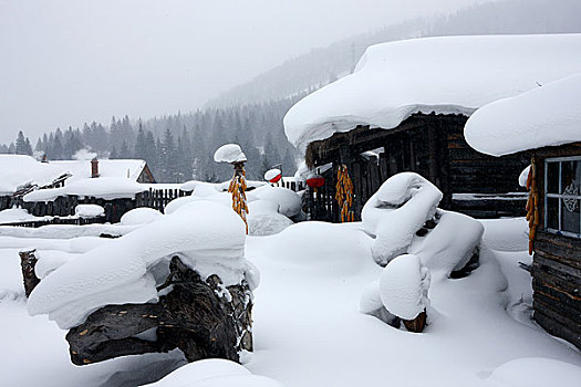 中国雪乡风景